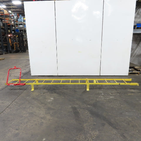 Little Giant 14' Steel 14-Rung Wall Mount Ladder 17-1/2" Wide