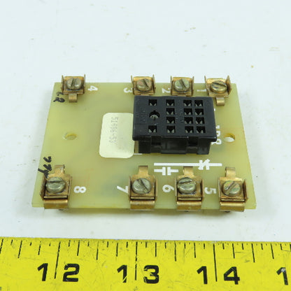 Reliance 51486-53 Relay Socket Circuit Board 75976-57A