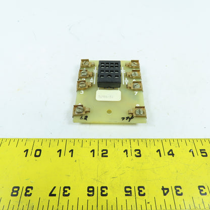 Reliance 51486-53 Relay Socket Circuit Board 75976-57A