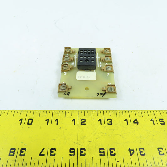 Reliance 51486-53 Relay Socket Circuit Board 75976-57A