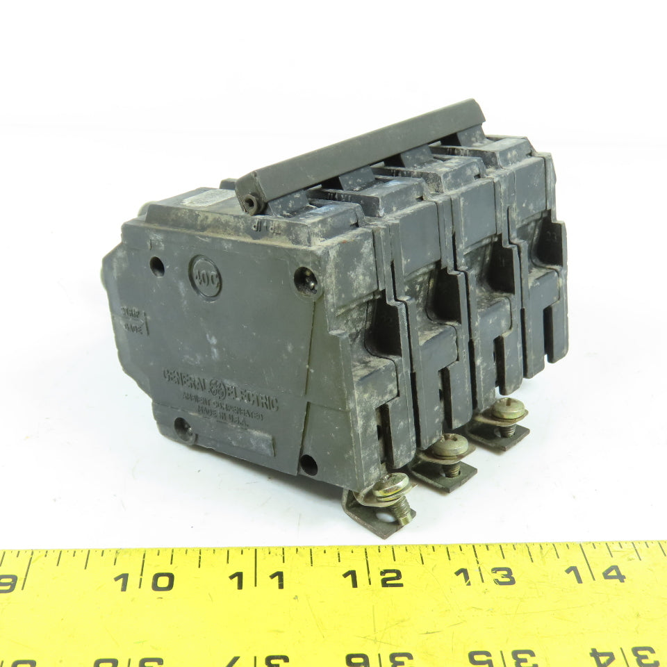 General Electric TQSTI MOD 2 3-Pole Circuit Breaker 80A W/ Shunt Trip