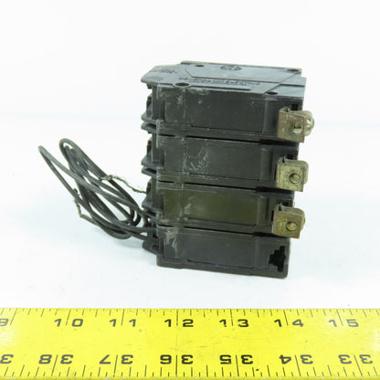 General Electric TQSTI MOD 2 3-Pole Circuit Breaker 80A W/ Shunt Trip