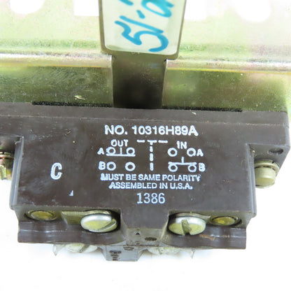 Cutler Hammer 10316H89A Precision Snap Action Limit Switch W/ Mount