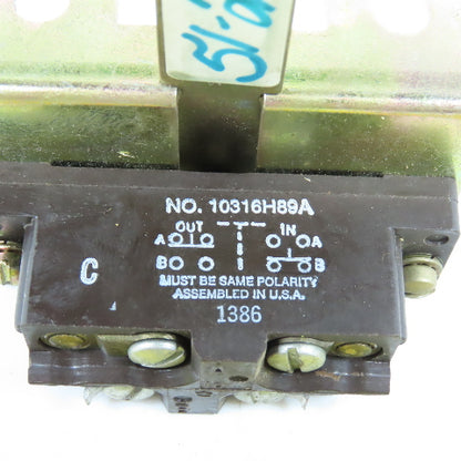 Cutler Hammer 10316H89A Precision Snap Action Limit Switch W/ Mount