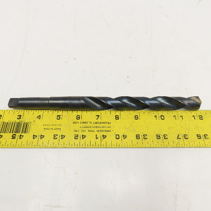 Precision Twist Drill 47/64" HSS Drill Bit Morse Taper 2 MT2 Shank 9-3/4" OAL