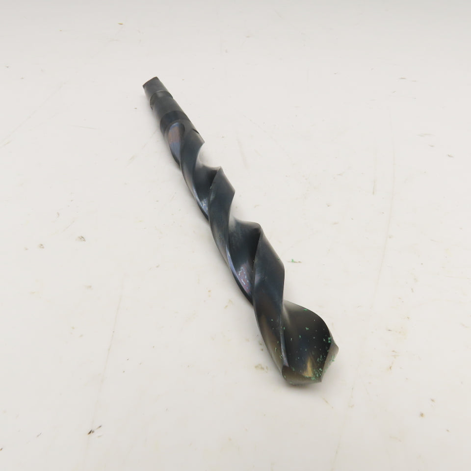 Precision Twist Drill 47/64" HSS Drill Bit Morse Taper 2 MT2 Shank 9-3/4" OAL