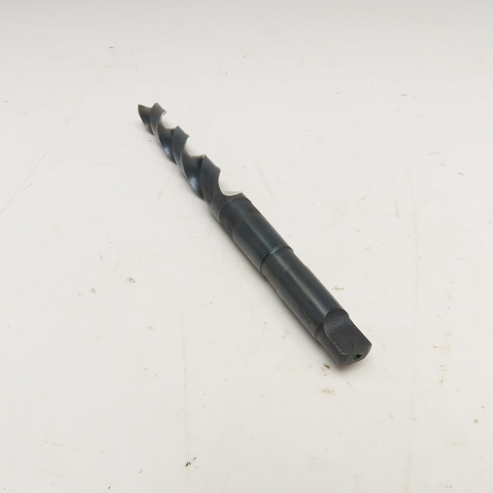Precision Twist Drill 47/64" HSS Drill Bit Morse Taper 2 MT2 Shank 9-3/4" OAL