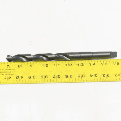 Precision Twist Drill 11/16" HSS Drill Bit Morse Taper 2 MT2 Shank 9-1/4" OAL