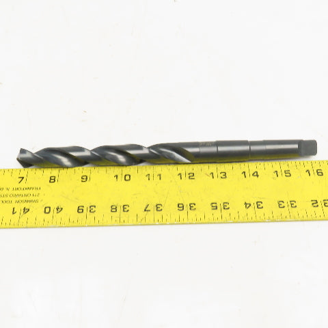 Precision Twist Drill 11/16" HSS Drill Bit Morse Taper 2 MT2 Shank 9-1/4" OAL