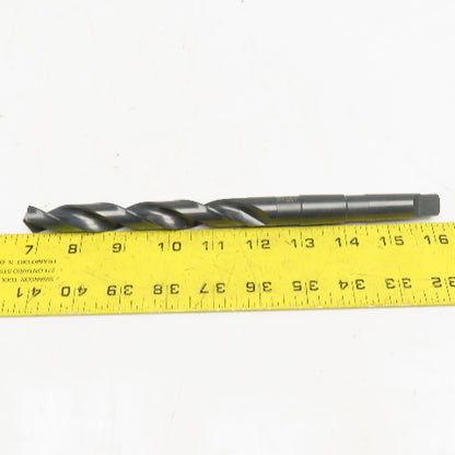 Precision Twist Drill 11/16" HSS Drill Bit Morse Taper 2 MT2 Shank 9-1/4" OAL