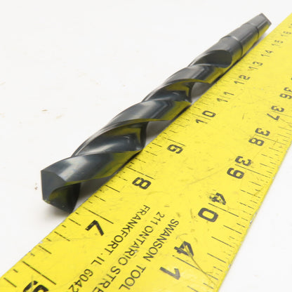 Precision Twist Drill 11/16" HSS Drill Bit Morse Taper 2 MT2 Shank 9-1/4" OAL
