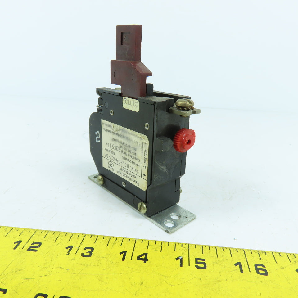 Westinghouse REL-64427-6R Thermal Overload Relay Non-Compensated 600VAC