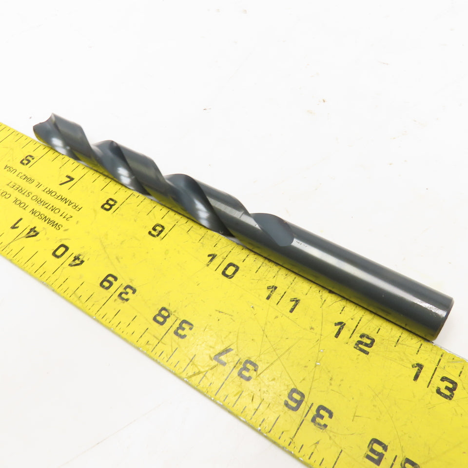 Titan Twist Drill CD40038 19/32" HSS Drill Bit 7-1/4" OAL