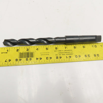Dormer A377 23/32" HSS Drill Bit MT3 Taper Shank 11-1/4" OAL
