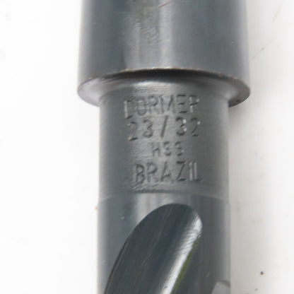 Dormer A377 23/32" HSS Drill Bit MT3 Taper Shank 11-1/4" OAL