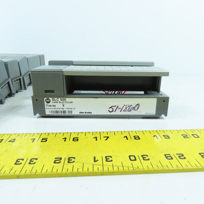 Allen Bradley 1746-N2 Ser A & B SLC500 Blank Fillers Mixed Lot Of 10