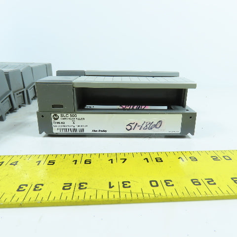 Allen Bradley 1746-N2 Ser A & B SLC500 Blank Fillers Mixed Lot Of 10