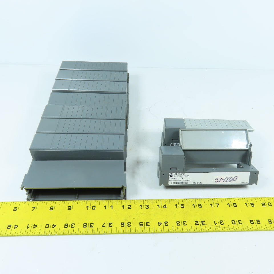 Allen Bradley 1746-N2 Ser A & B SLC500 Blank Fillers Mixed Lot Of 10