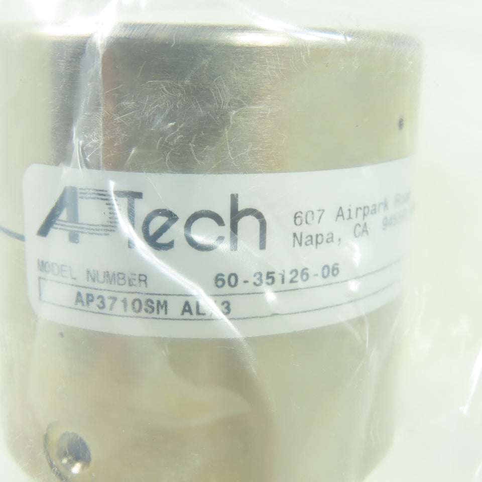 AP Tech AP3710SM AL/3 1/2" Pneumatic Diaphragm Valve 250PSI NEW