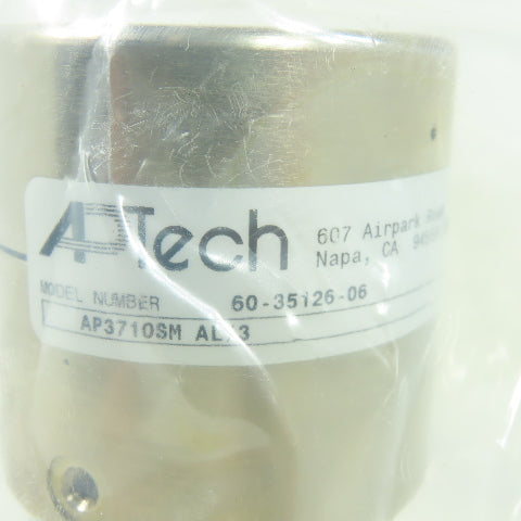 AP Tech AP3710SM AL/3 1/2" Pneumatic Diaphragm Valve 250PSI NEW