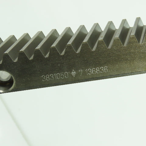 3831050 7 136836 30mm x 29mm Gear Rack 510mm OAL 20° Angle Lot Of 2