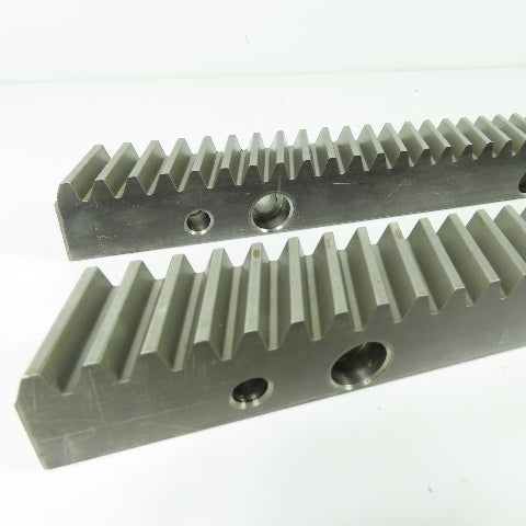 3831050 7 136836 30mm x 29mm Gear Rack 510mm OAL 20° Angle Lot Of 2