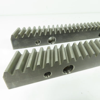 3831050 7 136836 30mm x 29mm Gear Rack 510mm OAL 20° Angle Lot Of 2