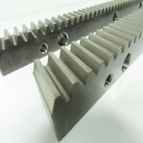 3831050 7 136836 30mm x 29mm Gear Rack 510mm OAL 20° Angle Lot Of 2