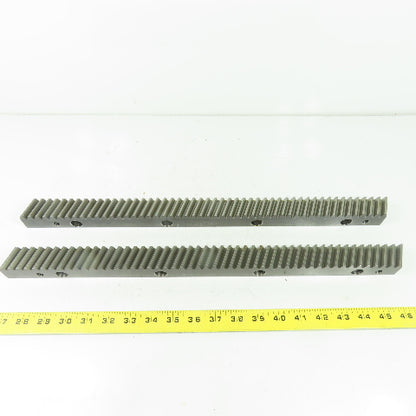 3831050 7 136836 30mm x 29mm Gear Rack 510mm OAL 20° Angle Lot Of 2