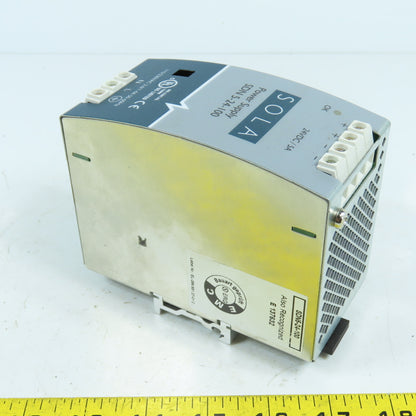 Sola SDN 5-24-100 24V DC 5A Rail Mount Power Supply 115/230VAC Input 1PH