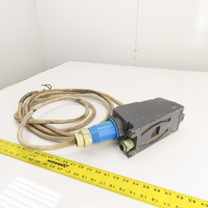 Killark Stahl EX-82/1047 16A Plug & Socket Assembly 120-280V 4-Pole 5W 17' Lead