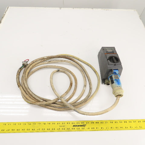 Killark Stahl EX-82/1047 16A Plug & Socket Assembly 120-280V 4-Pole 5W 17' Lead