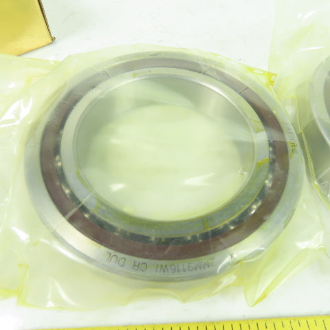 Timken Fafnir 2MM9116WI DUL Super Precision Ball Bearing 80mm x 125mm Set Of 2