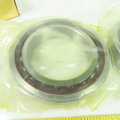 Timken Fafnir 2MM9116WI DUL Super Precision Ball Bearing 80mm x 125mm Set Of 2
