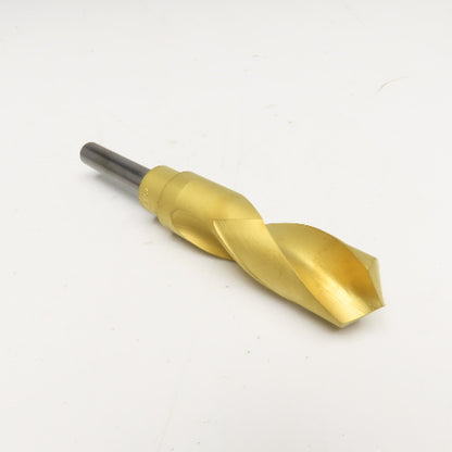 Dormer A170 1-3/64" HSS Drill Bit 1/2" Shank TiN Coated 6-1/4" OAL