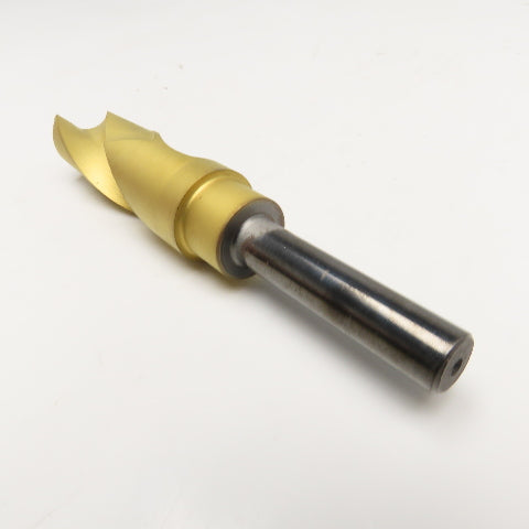 Dormer A170 1-3/64" HSS Drill Bit 1/2" Shank TiN Coated 6-1/4" OAL