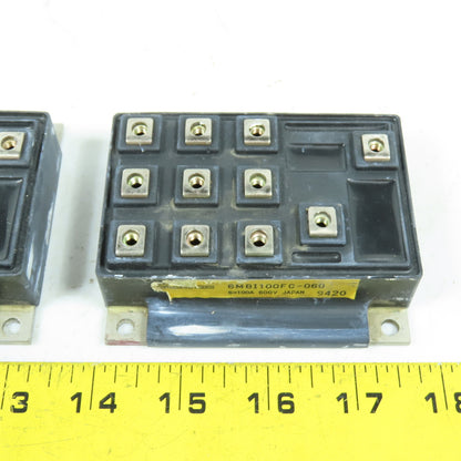 Fuji 6MBI100FC-060 IGBT Transistor Module 600V 6x100A Lot Of 2