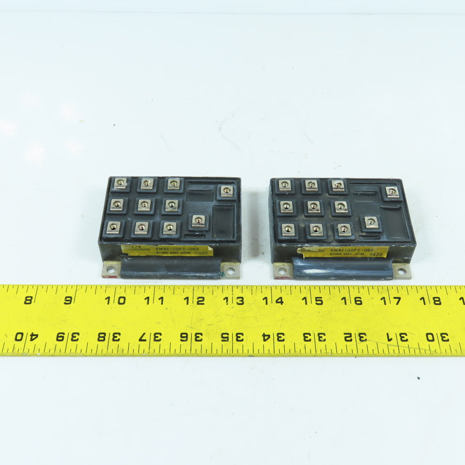 Fuji 6MBI100FC-060 IGBT Transistor Module 600V 6x100A Lot Of 2