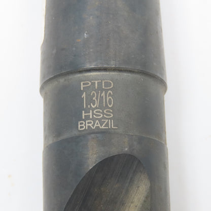 Precision Twist Drill 1-3/16" HSS Drill Bit MT4 Shank 13-1/4" OAL