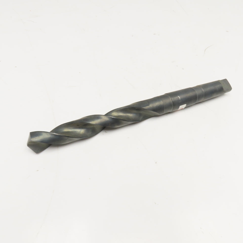 Precision Twist Drill 1-3/16" HSS Drill Bit MT4 Shank 13-1/4" OAL
