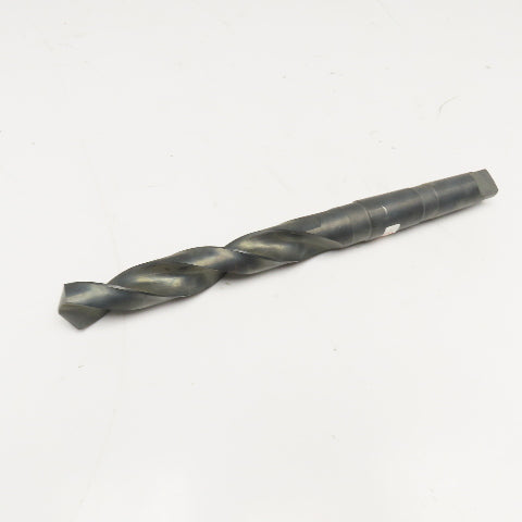 Precision Twist Drill 1-3/16" HSS Drill Bit MT4 Shank 13-1/4" OAL