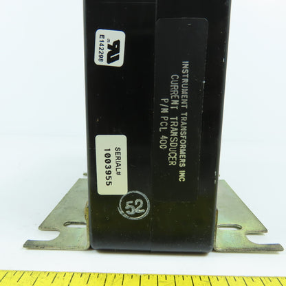 Instrument Transformers PCL 400 Current Transducer Pri 120V Sec 4-20mA DC
