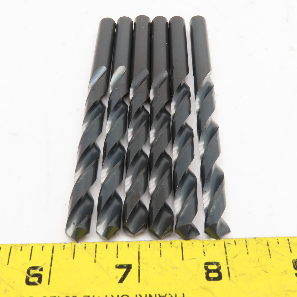 Titan 5/16" 2 Flute Twist Drill Jobber 4-1/2" OAL Lot Of 6