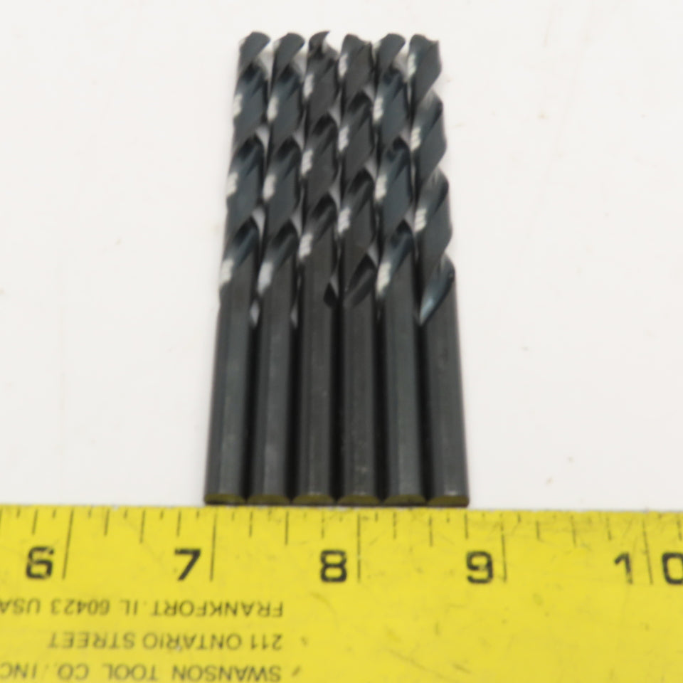 Titan 5/16" 2 Flute Twist Drill Jobber 4-1/2" OAL Lot Of 6