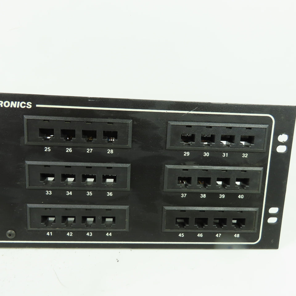 Ortronics OR-808044317 Ethernet Patch Panel Board 48-Slot
