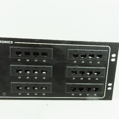 Ortronics OR-808044317 Ethernet Patch Panel Board 48-Slot
