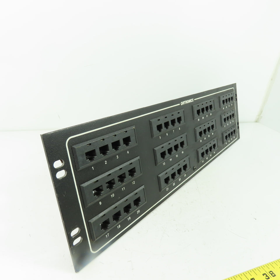 Ortronics OR-808044317 Ethernet Patch Panel Board 48-Slot