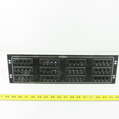 Ortronics OR-808044317 Ethernet Patch Panel Board 48-Slot