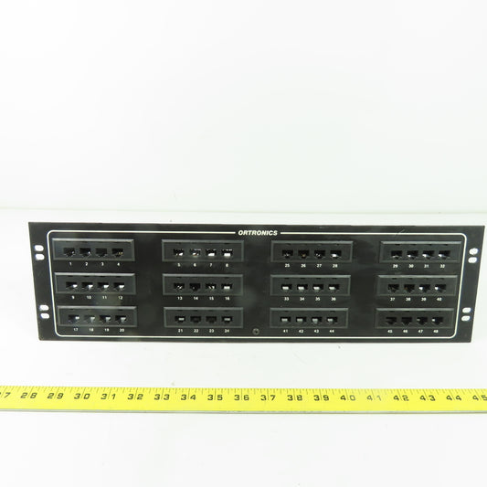 Ortronics OR-808044317 Ethernet Patch Panel Board 48-Slot