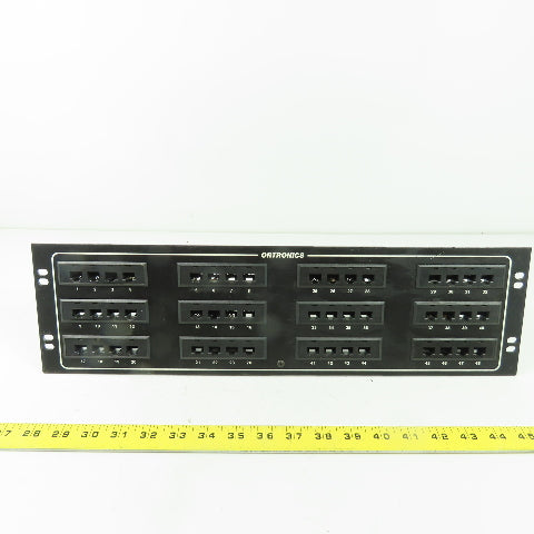 Ortronics OR-808044317 Ethernet Patch Panel Board 48-Slot